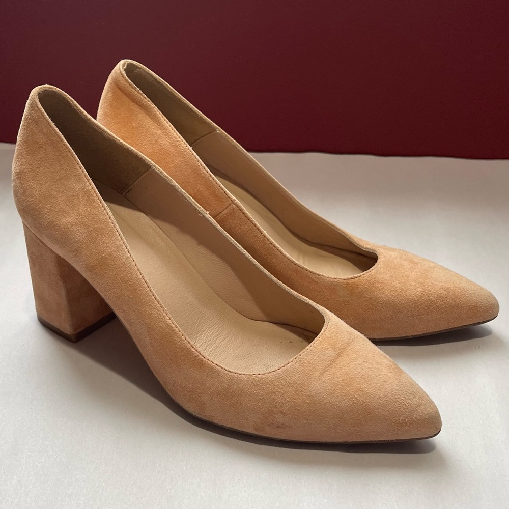Frank & Oak Women’s Peachy Suede Heels